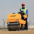 550 kg caminando detrás del rodillo compactador de la máquina compactadora de doble tambor